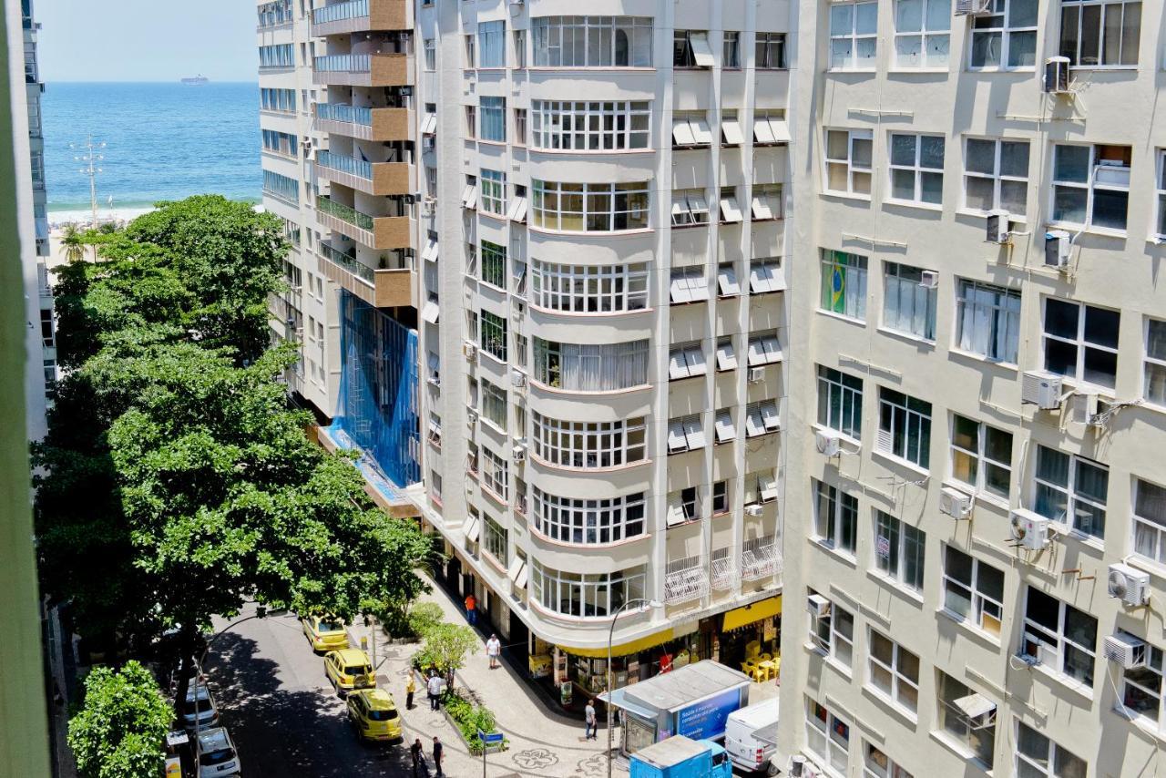 Vista Lateral Mar Copacabana ريو دي جانيرو المظهر الخارجي الصورة